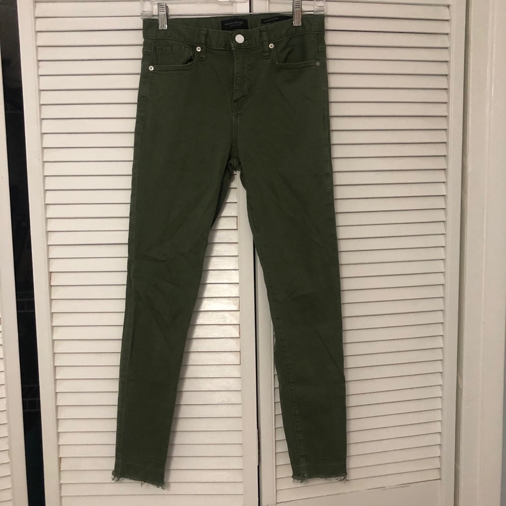 Banana republic green jeans